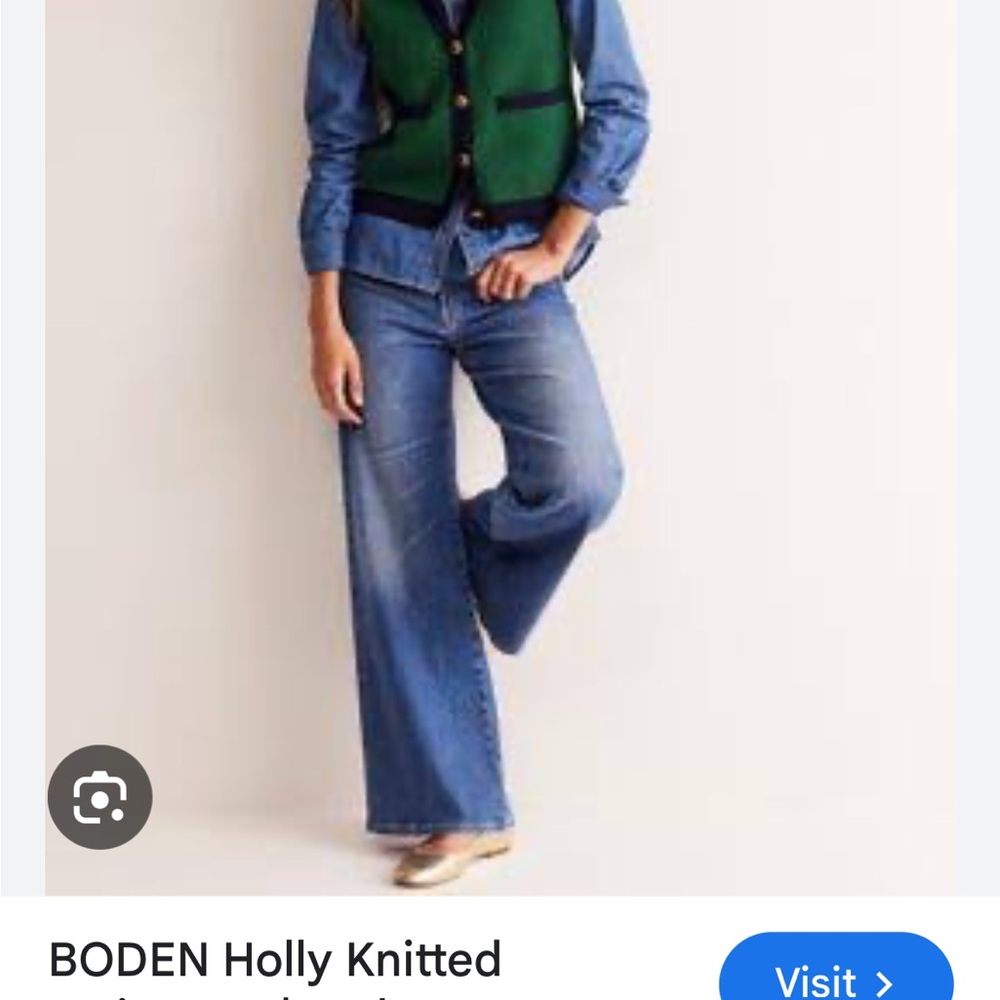 Boden Women's Holly Knitted Waistcoat - Picture 2 of 3